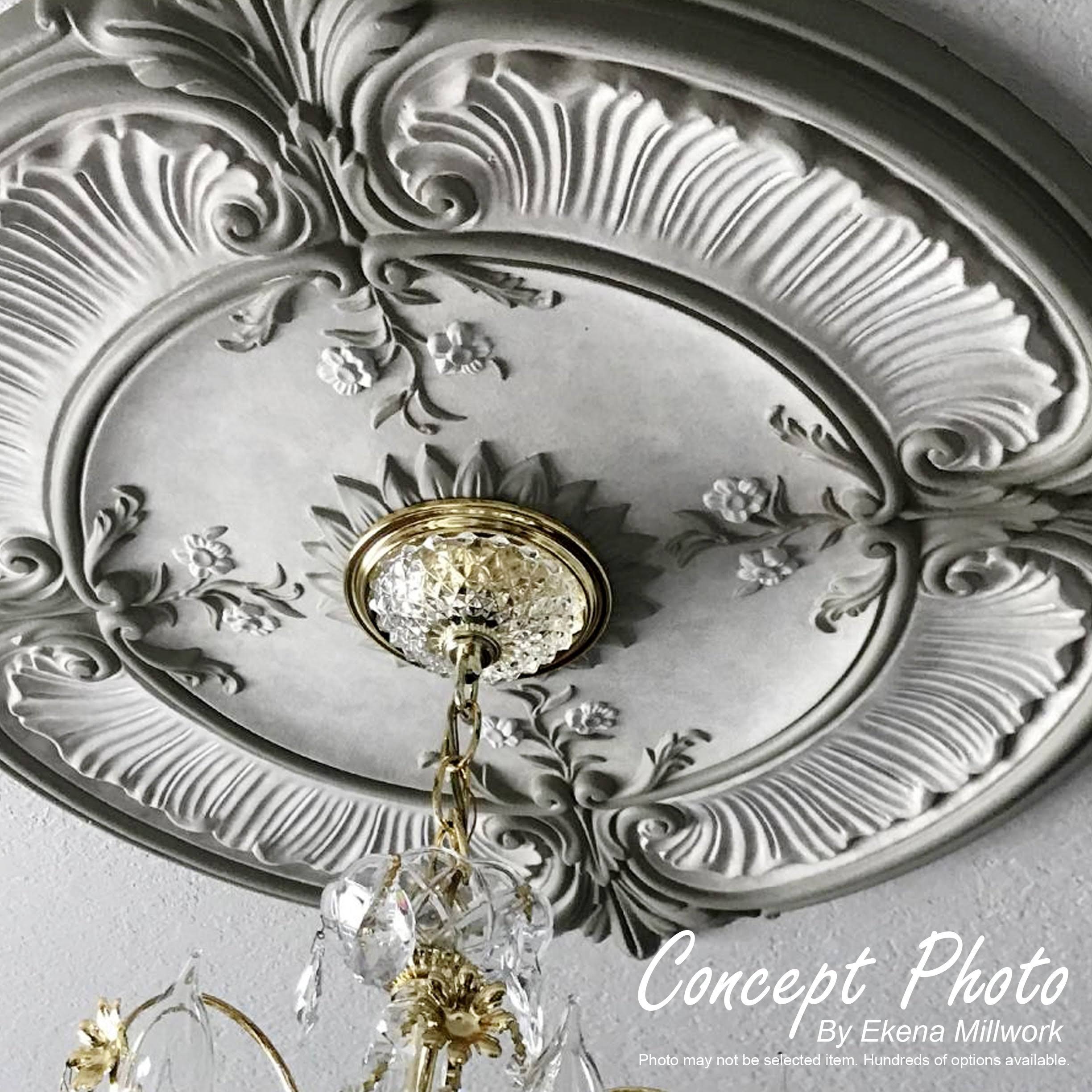 Pearl White Ceiling Medallion K73523