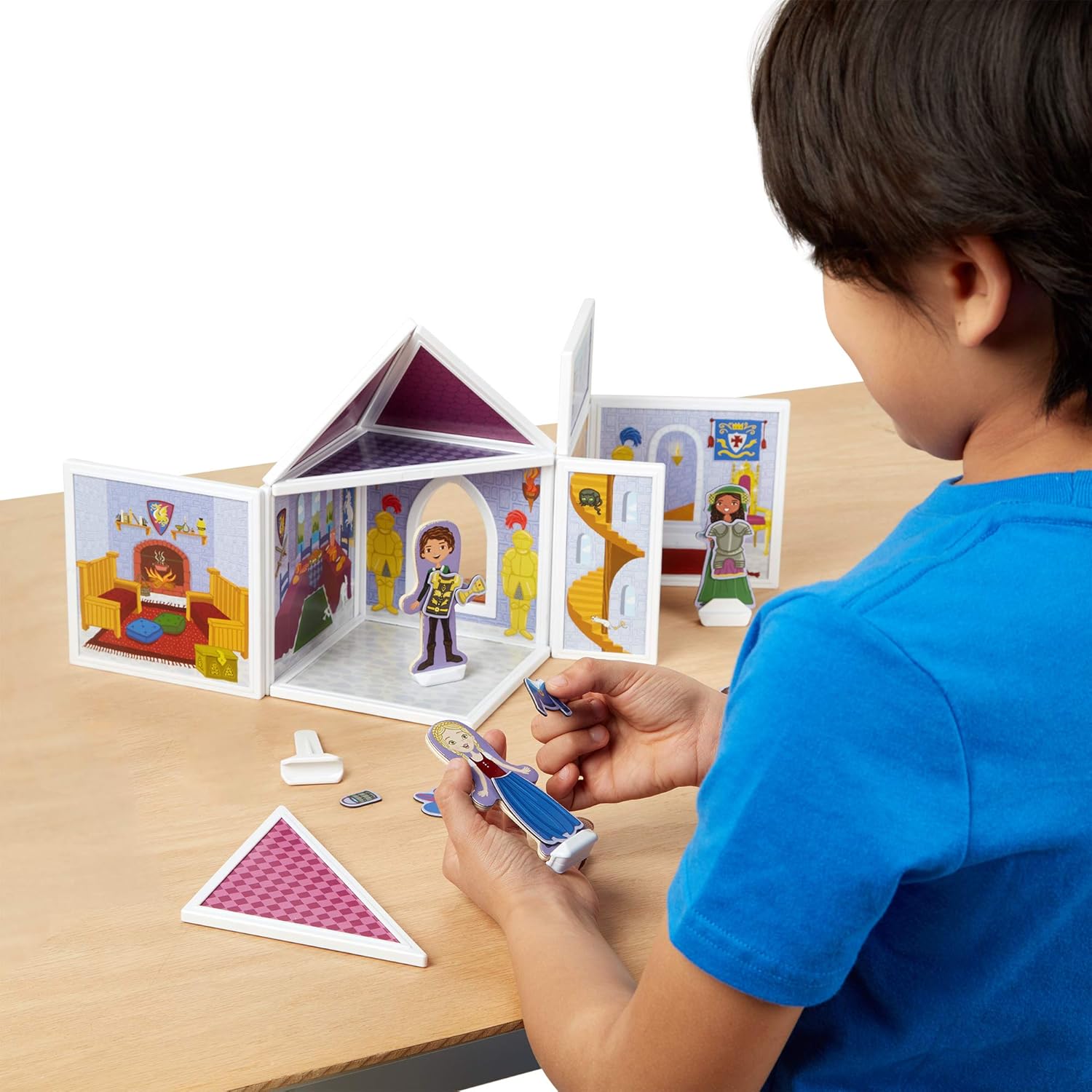 Medieval Castle Magnetic Dress-Up Play Set O5132