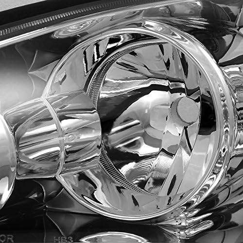 Chrome Bezel Headlights Replacement Pair L518918