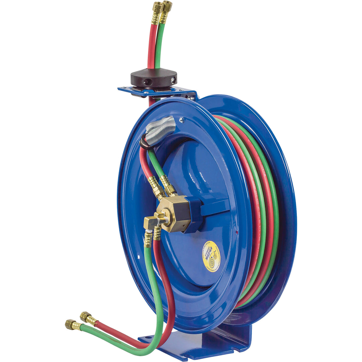 Welding Reel with 25 ft 1/4 Dual Fuel Gas Hose Q188125
