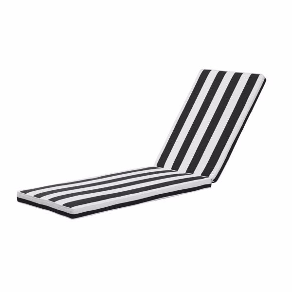 Black/White Chaise Lounge Cushion P90289