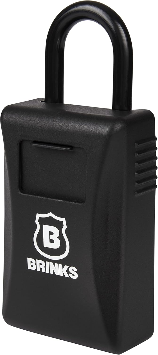Combination Lock Box with Hardened Steel Shackle Pack of 2 V982