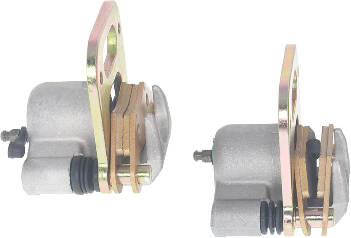 Front Left Right Brake Calipers with Pads Pack of 2 Q263510