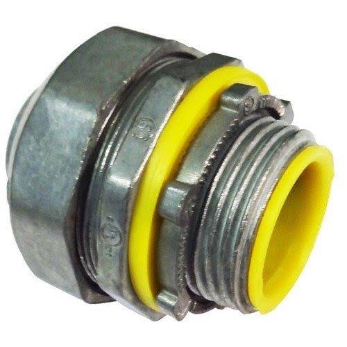 Liquid Tight Connectors - Straight - Insulated Throat - Zinc Die Cast D748642
