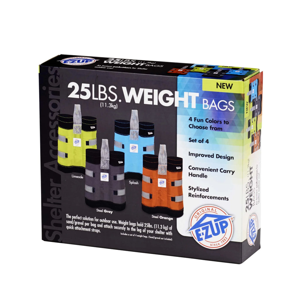 Deluxe Weight Bags - 4 pack, 25 lbs. J706