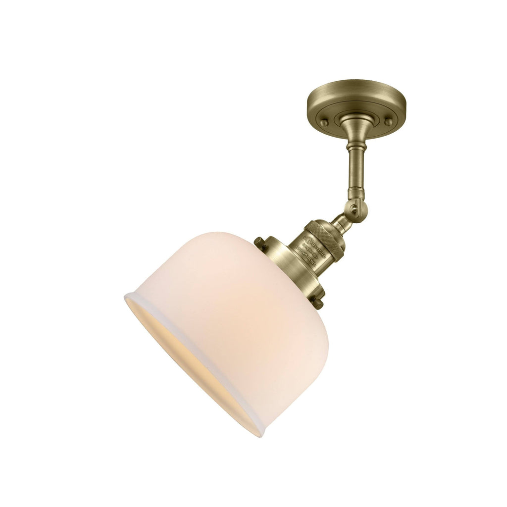 Antique Copper LED Semi Flush Mount Light E47076