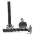 1/4 inch-20 x 8 inch Coarse Thread Carriage Bolt Low Carbon Steel Plain Finish Pk 250 K3354