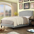 Gray Upholstered Standard Bed L888