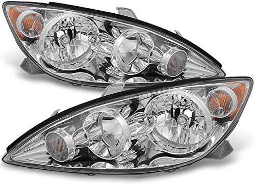 Chrome Bezel Headlights Replacement Pair L518918