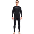 Men One Piece Swimsuit with Back Zipper Quick Dry Long Sleeve Surf Suit E24365