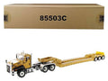 Diecast Caterpillar CT660 Day Cab with XL 120 Low-Profile HDG Lowboy Trailer and Operator F743647
