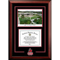 Graduate Diploma Frame with Campus Images Lithograph F49285