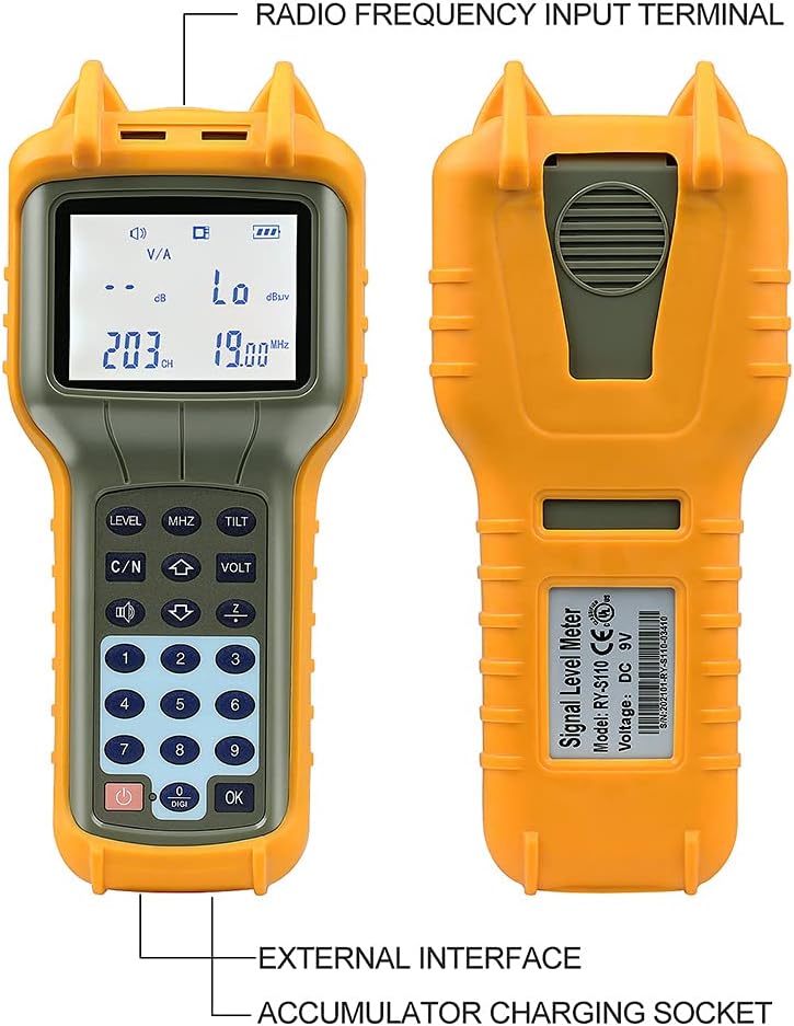 CATV Signal Level Meter 47-870MHz P7500
