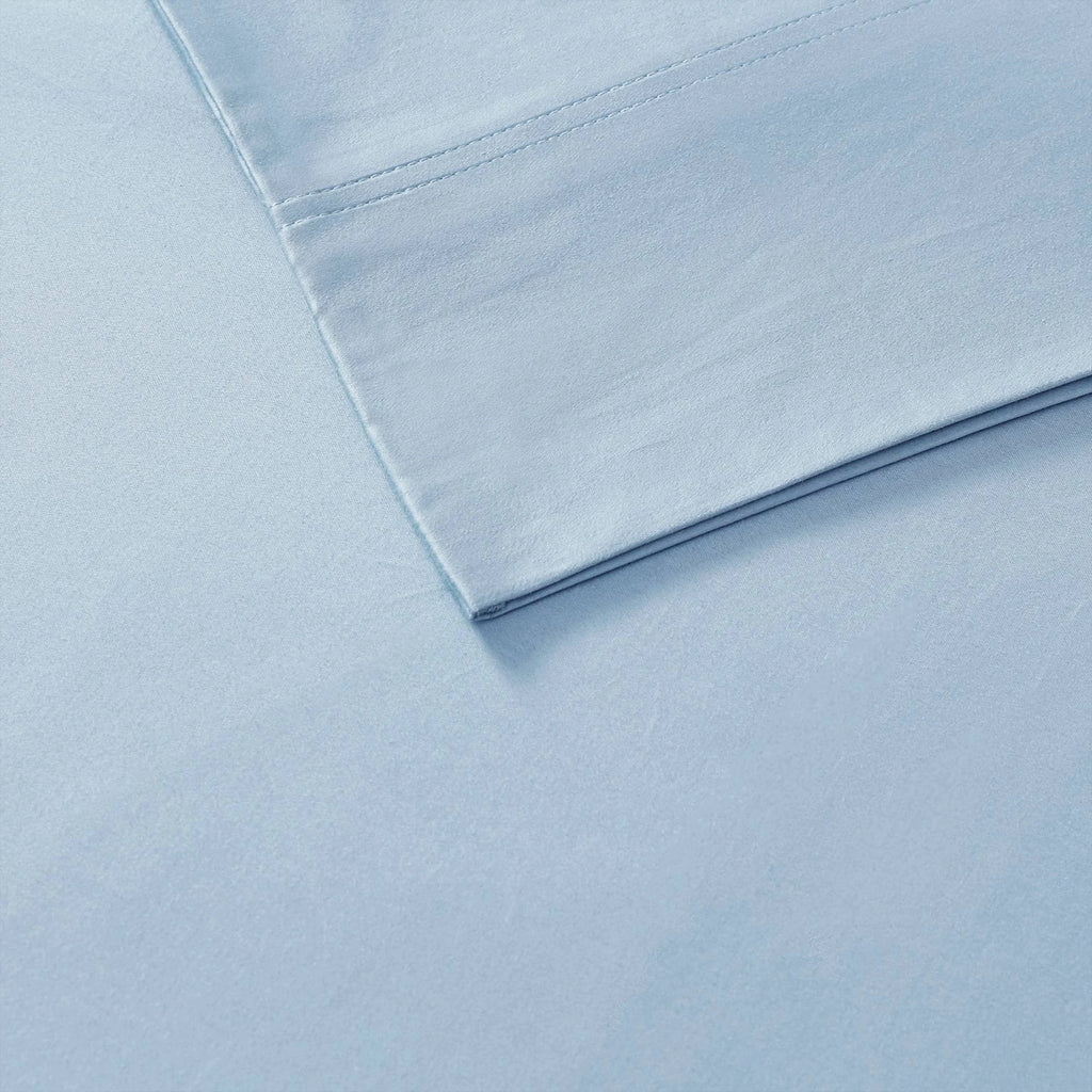 California King Rayon from Bamboo Sheet Set Blue S611