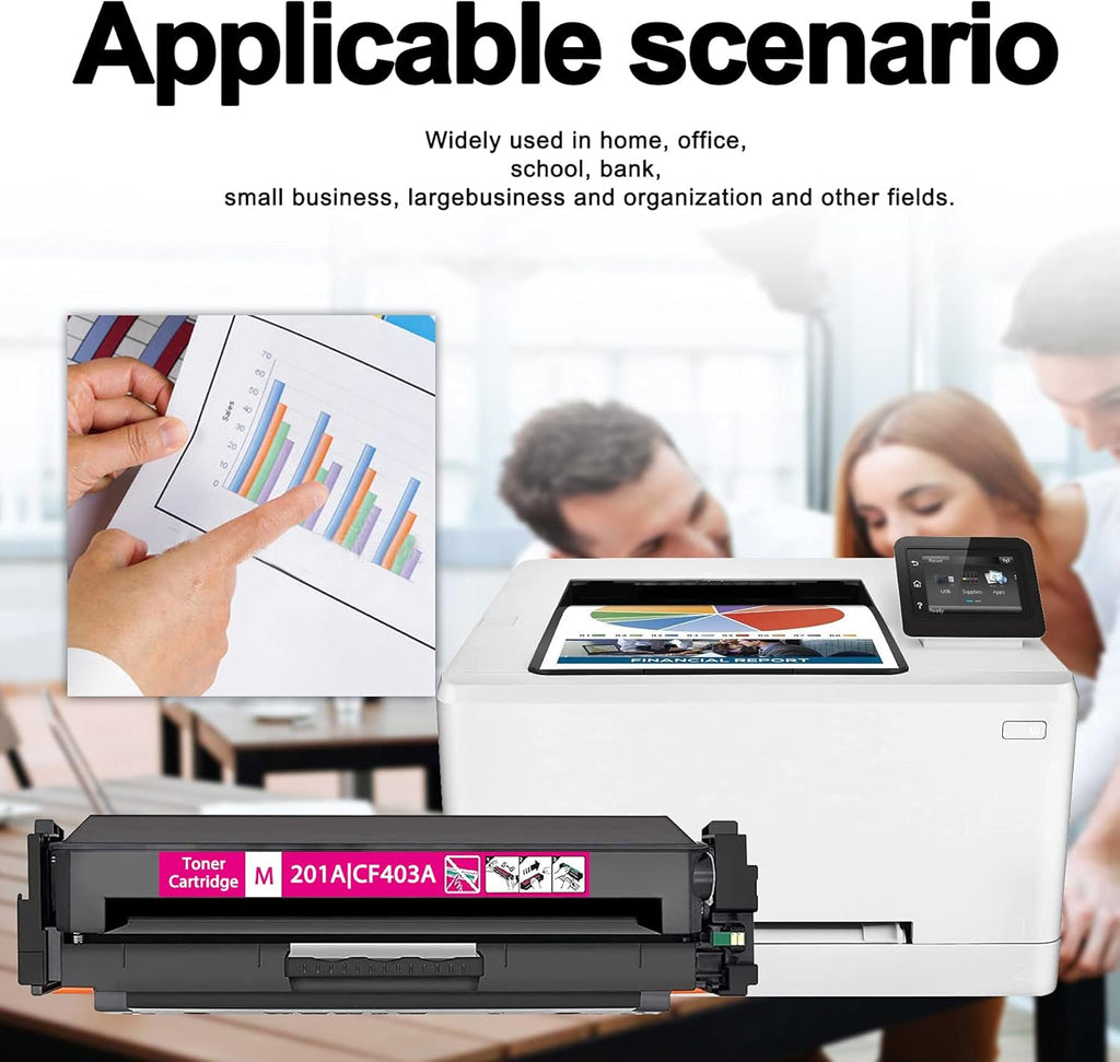 Magenta 201A CF403A Toner Cartridge O912