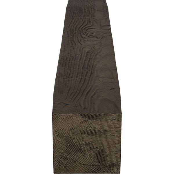 Sandblasted Faux Wood Fireplace Mantel N50833
