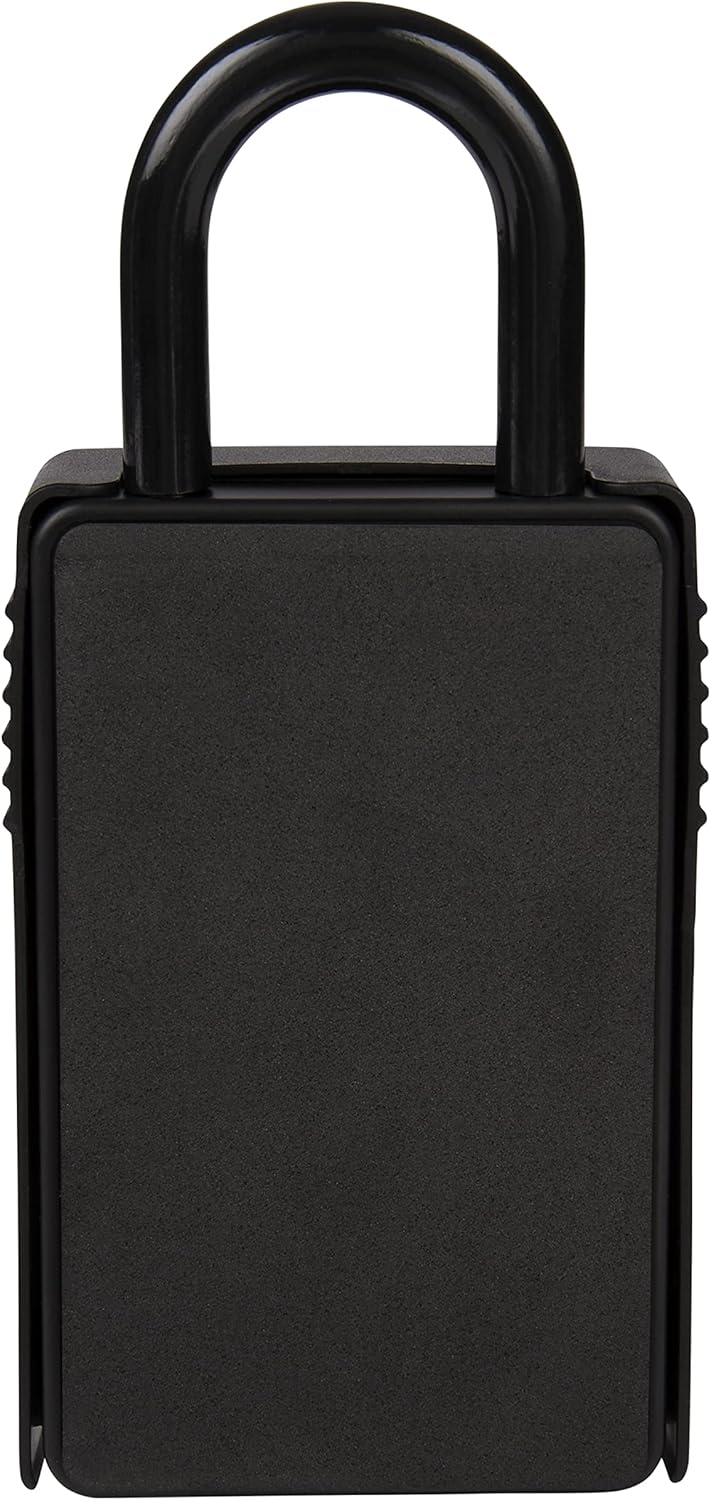 Combination Lock Box with Hardened Steel Shackle Pack of 2 V982
