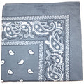 120 Paisley Polyester Double Sided Bandanas Q990450