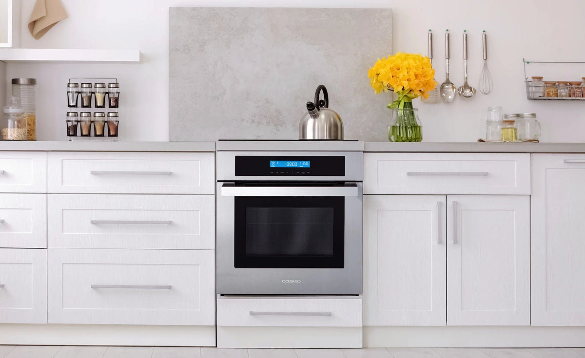 2 Piece Kitchen Appliance Packages with Electric Cooktop & Electric Wall Oven V5460