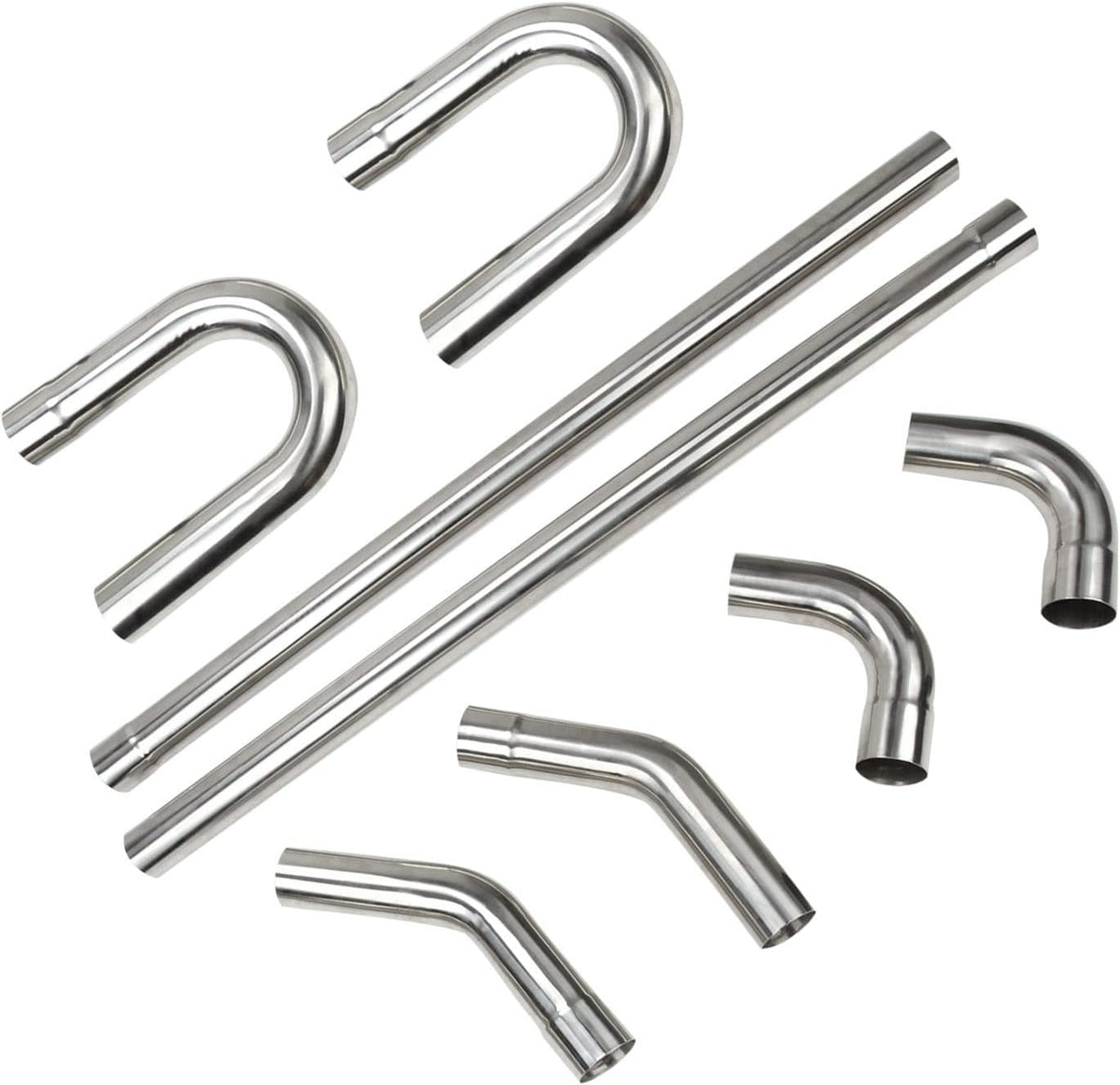 3 Inch 76mm Stainless Steel T304 Mandrel Exhaust Flex Pipe Kit H6868