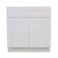 White 2-Door Sink Base Cabinet X40491