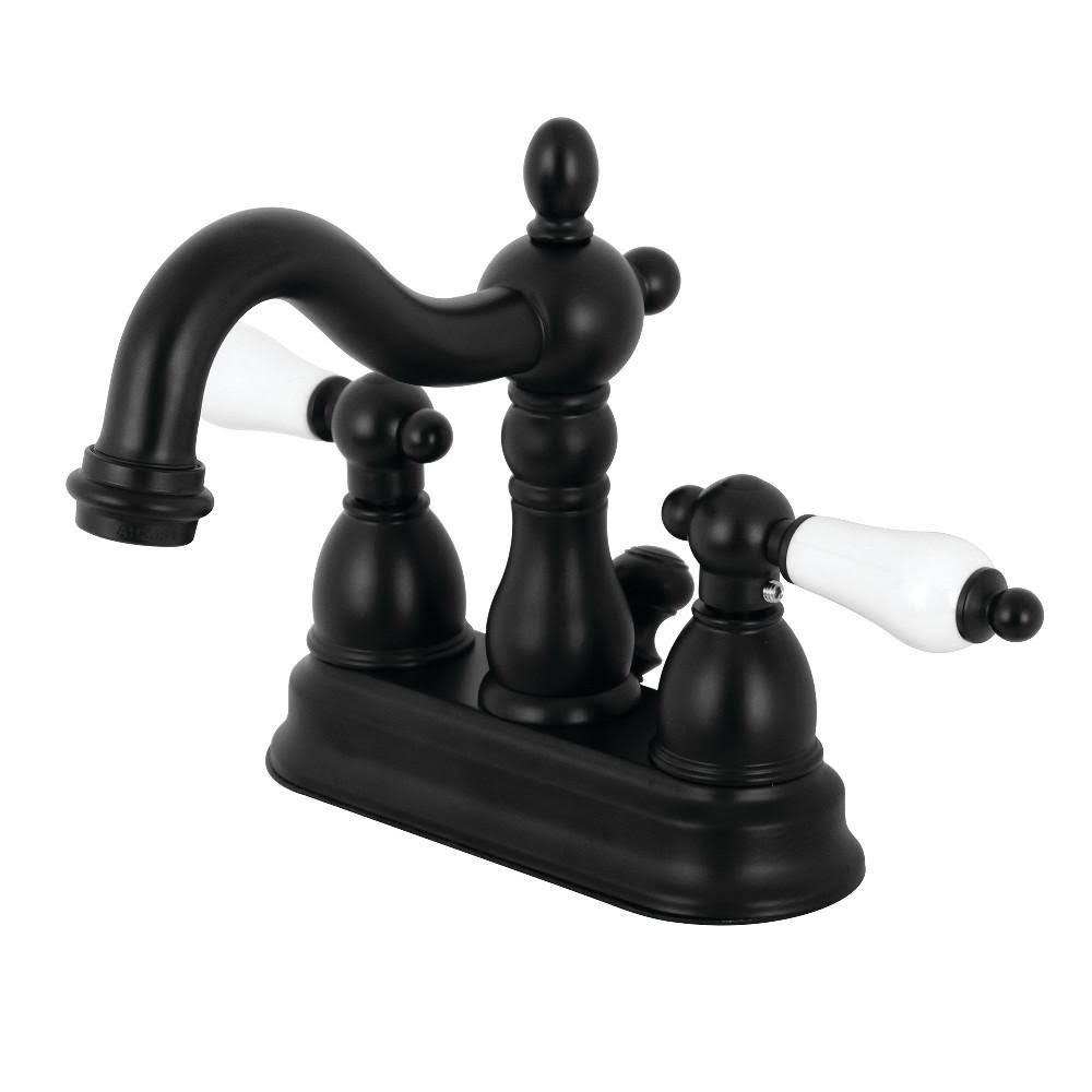 Polished Brass Centerset Lavatory Faucet with Retail Pop-Up N772799