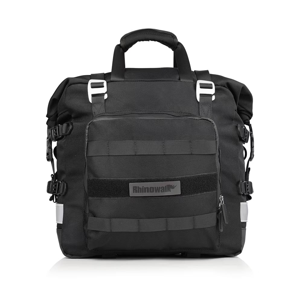Polyester Motorcycle Side Saddle Bag 20L with Removable Waterproof Inner Bag I706033