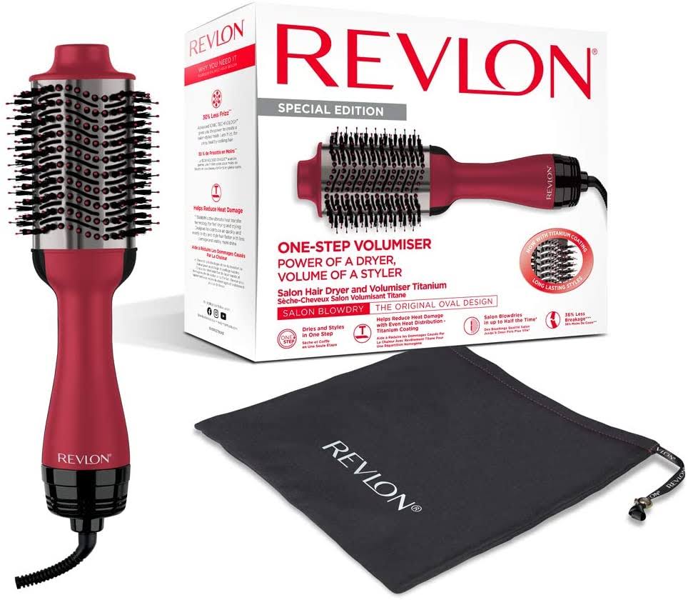 Titanium Coating Hair Dryer and Volumiser E3683