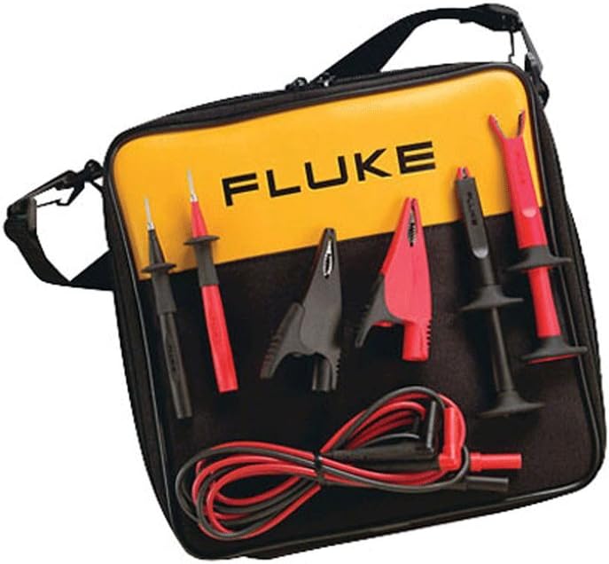 Red/Black Deluxe Electronic Test Lead Set K12949