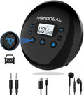 Portable CD Player with FM Transmitter, Anti-Skip Protection, Headphones, Pack of 2 N219493