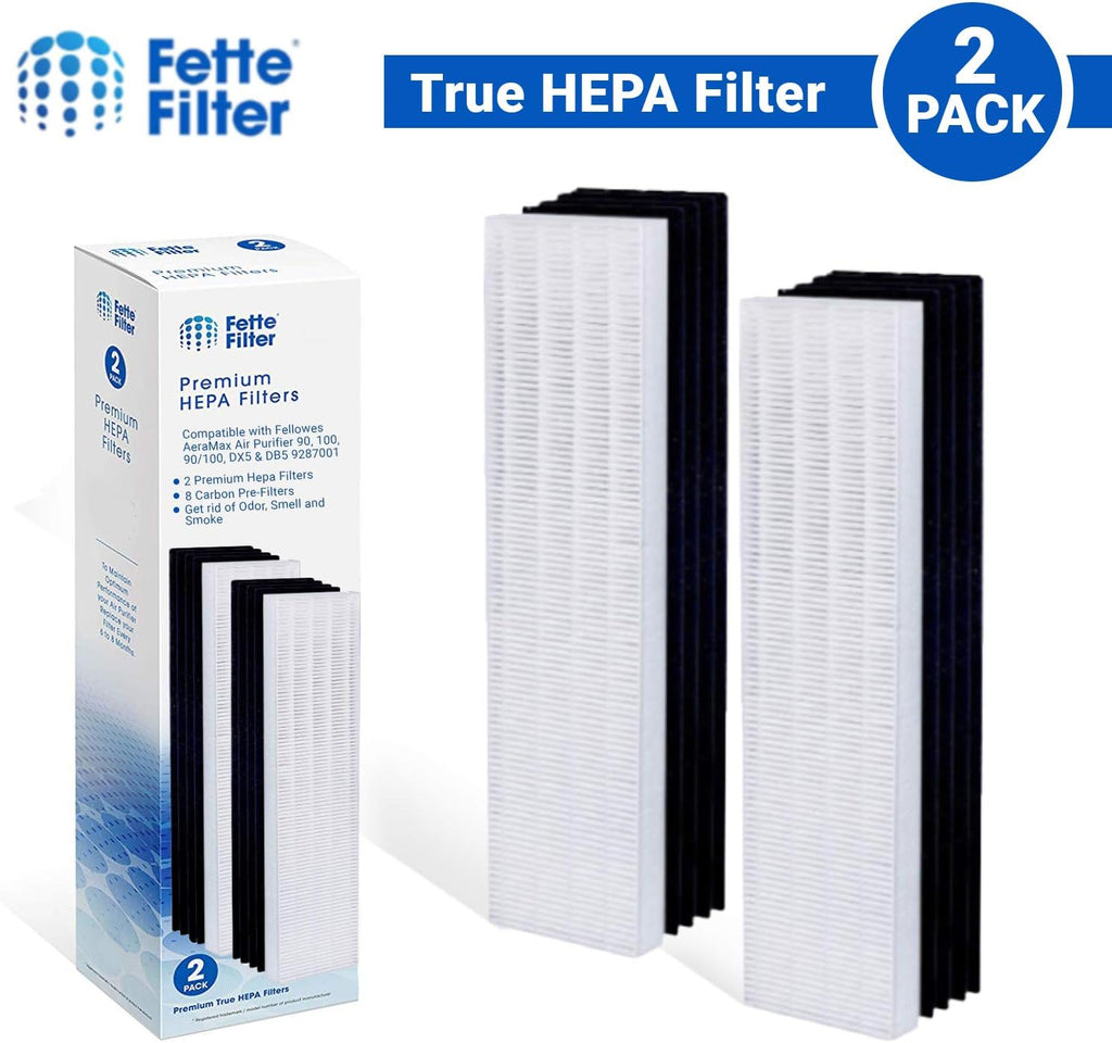 2 Hepa Filters & 8 Carbon Pre Filters Pack of 2 S144