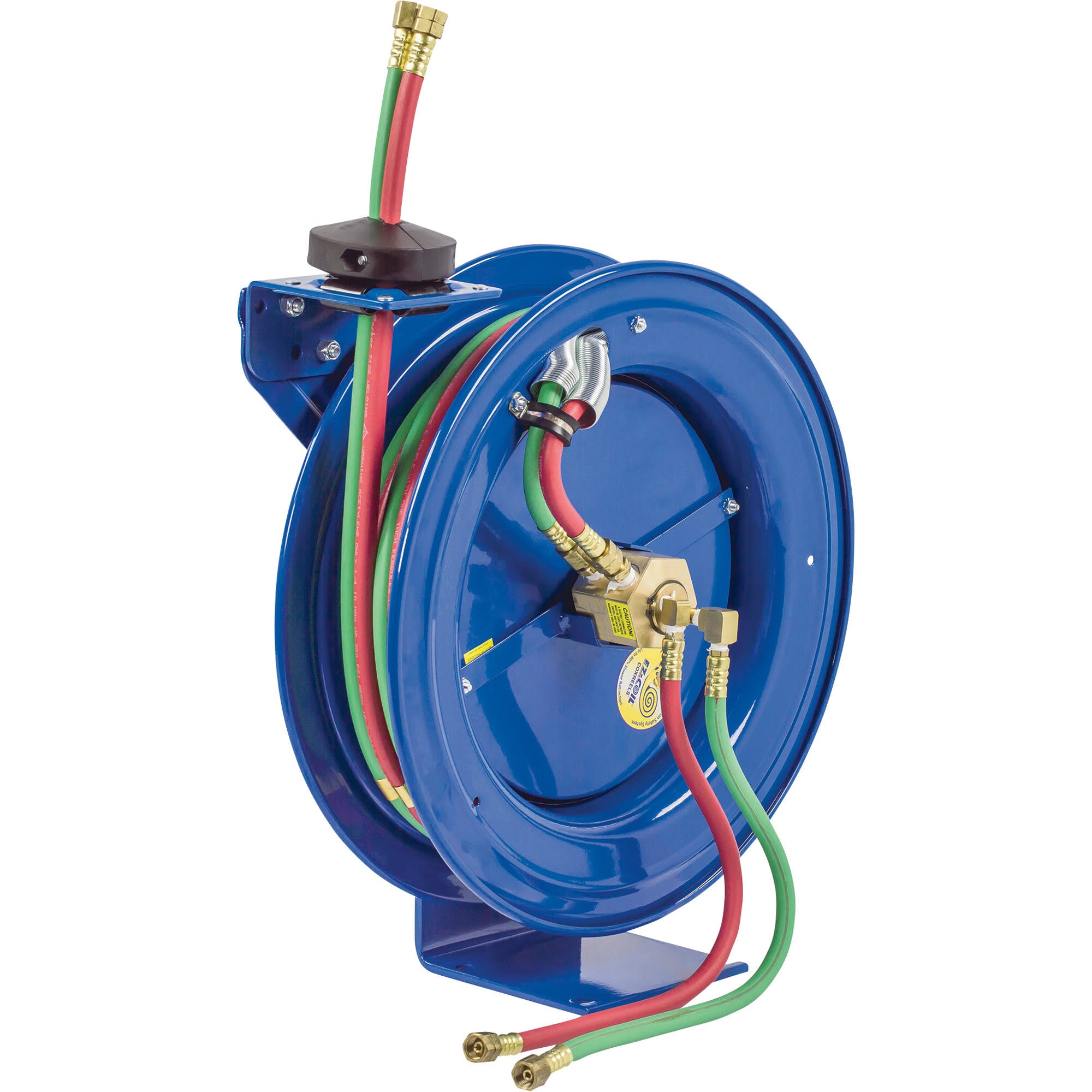 Welding Reel with 25 ft 1/4 Dual Fuel Gas Hose Q188125