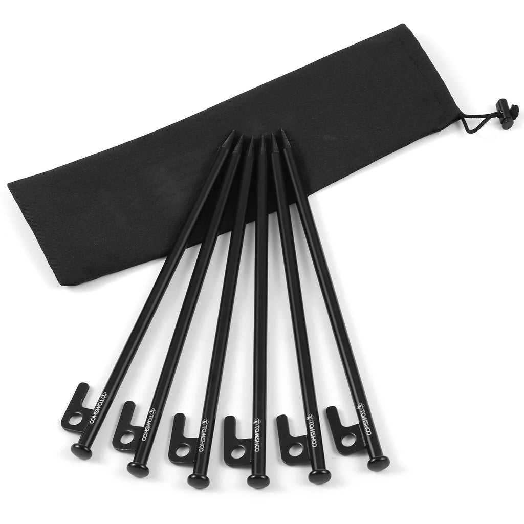 8 Inch /12 Inch Steel Tent Pegs with Storage Bag G87071
