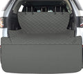 SUV Cargo Liner Waterproof Heavyduty Scratchproof Dog Pet Cargo Cover Liner with Bumper Flap Protection D390552