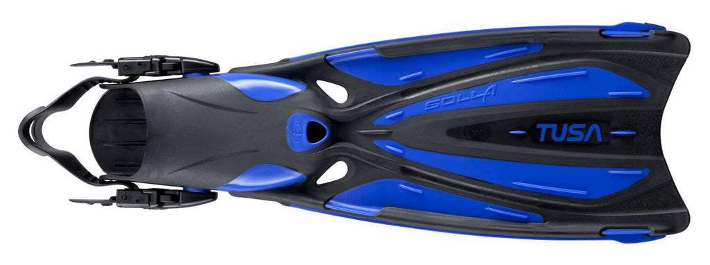 Cobalt Blue Open Heel Scuba Fins H12311