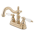 Polished Brass Centerset Lavatory Faucet with Retail Pop-Up N772799