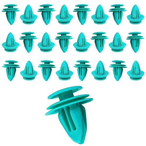30x Nylon 8mm Door Panel Push Clips with Seal J619548