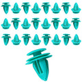 30x Nylon 8mm Door Panel Push Clips with Seal J619548
