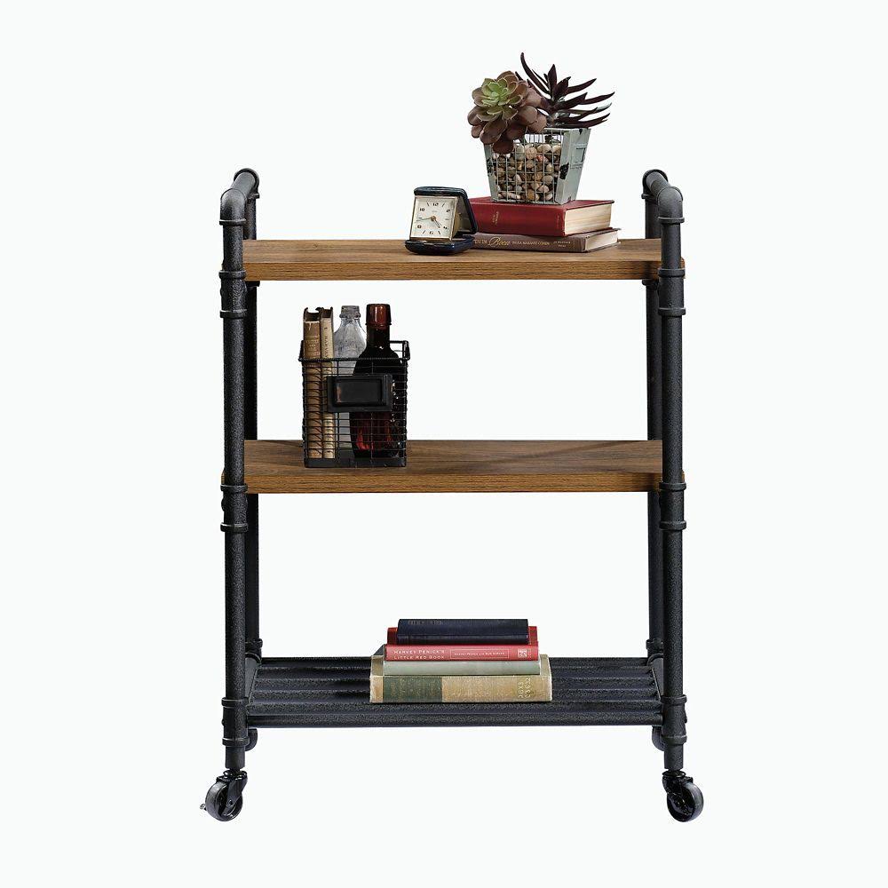 Checked Oak Multi-Purpose Cart V658473