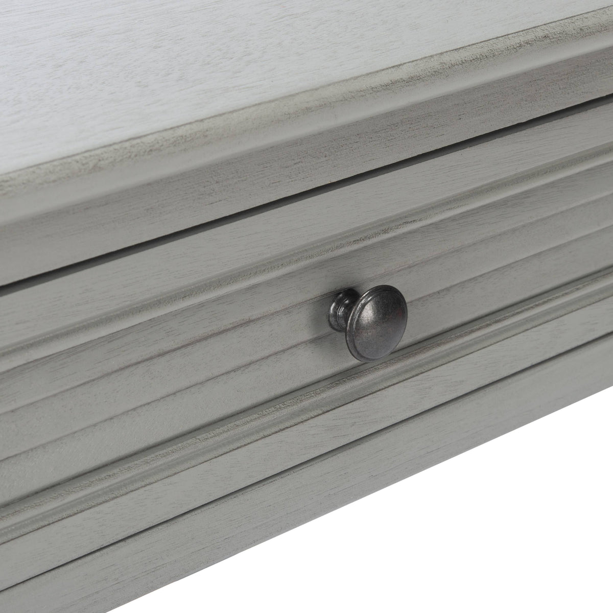 Distressed Grey 1 Drawer Accent Table N7714
