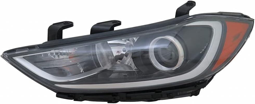 Hyundai Elantra Headlight 2017 2018 Driver Side Z45586