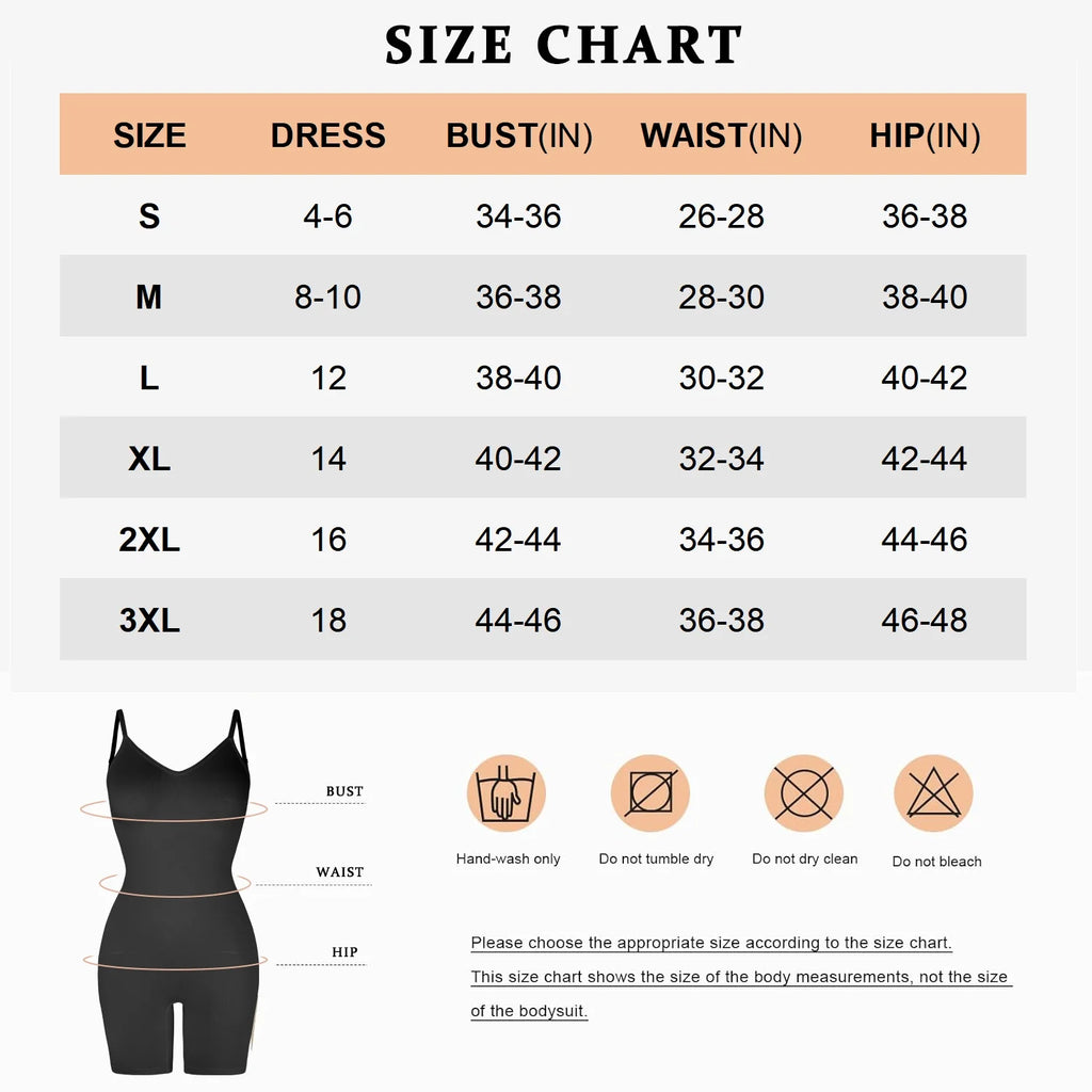 3 Packs Low Back Mid Thigh Bodysuit Shapewear H229555