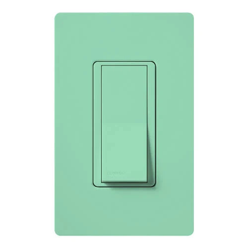 Satin Mechanical Rocker Switch, 4-Way, Sea Glass X6319