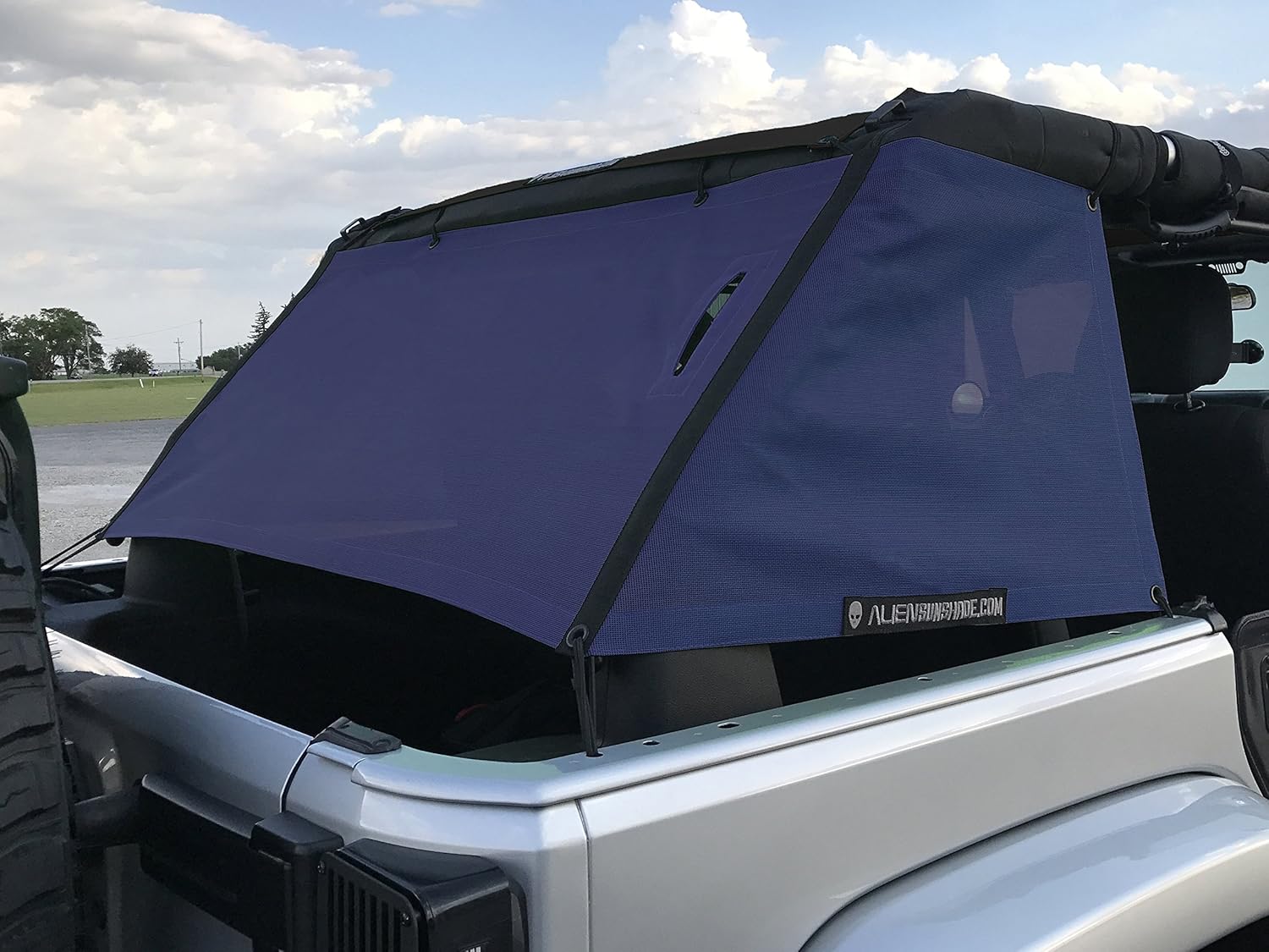 Mesh Cage Shade for Jeep Wrangler 4-Door JKU Pack of 2 V41407