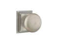 Pewter Passage Set with Knob and Rosette E733