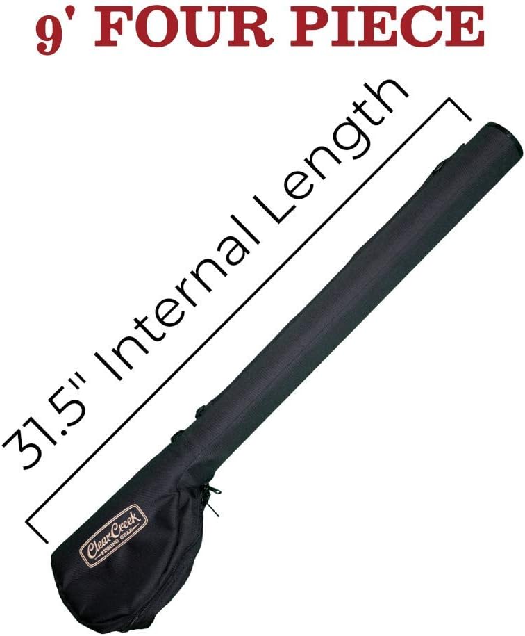 Portable Fly Fishing Rod & Reel Case 9’ W81638