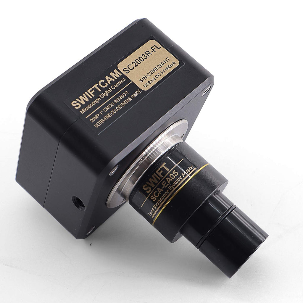 18 Megapixel Camera for Microscopes with Reduction Lens and USB 3.0 Cable B19464