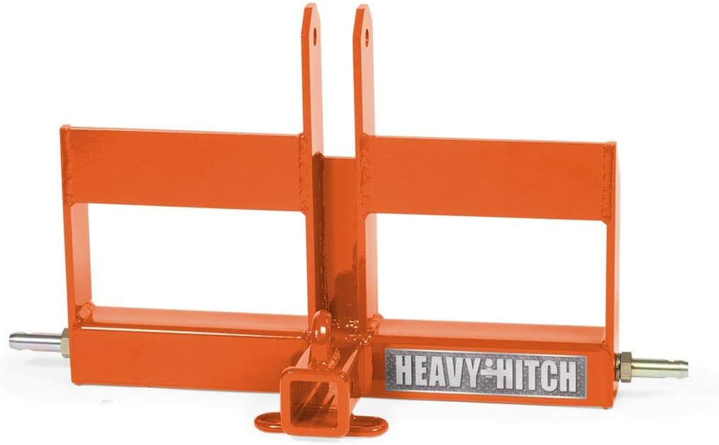 3 Point Hitch Receiver Drawbar with Offset Suitcase Weight Bracket B4401
