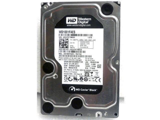 1TB 3.5 SATA 7.2K Non Hot-Plug Hard Drive C4903