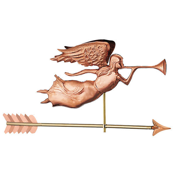 Angel with Arrow Weathervane Pure Copper H410668